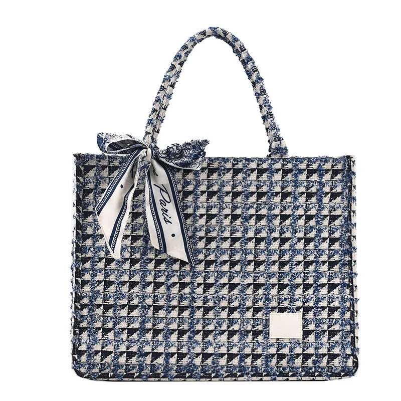 Luxe Women's Canvas Tote - RikisEvoque