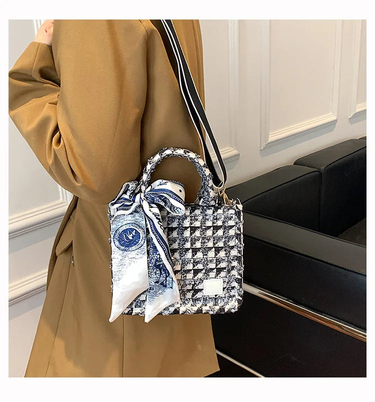 Luxe Women's Canvas Tote - RikisEvoque