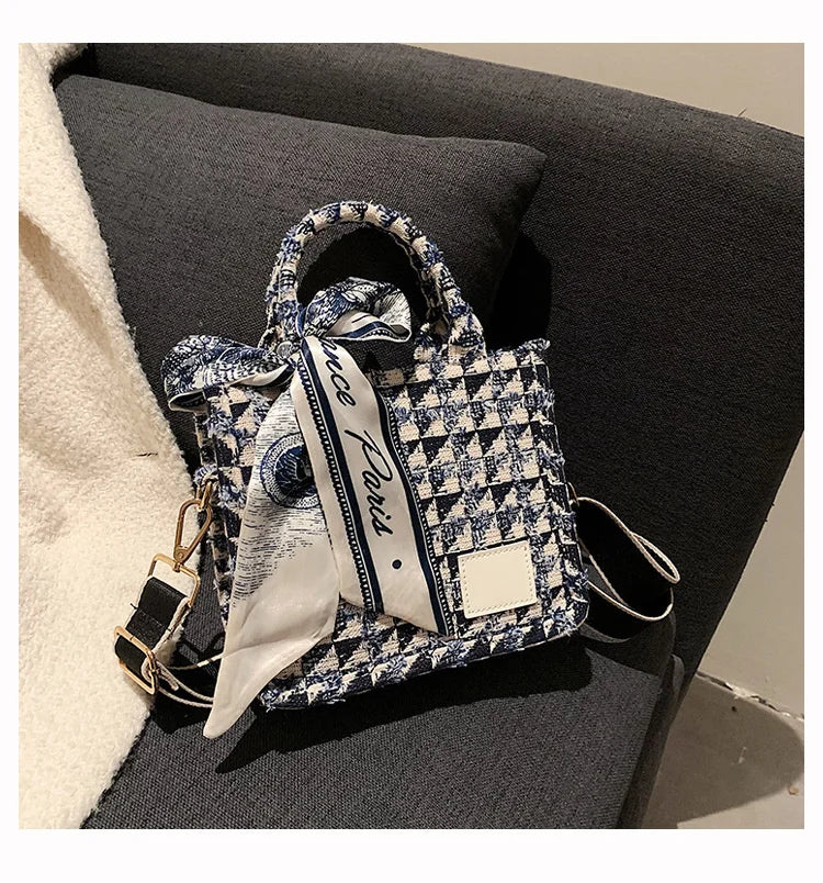 Luxe Women's Canvas Tote - RikisEvoque