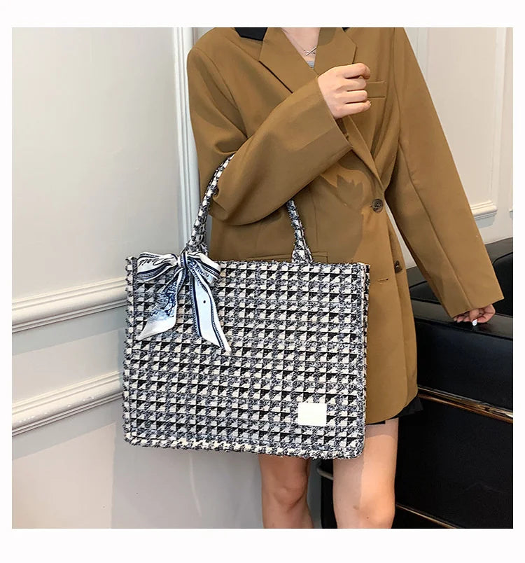 Luxe Women's Canvas Tote - RikisEvoque