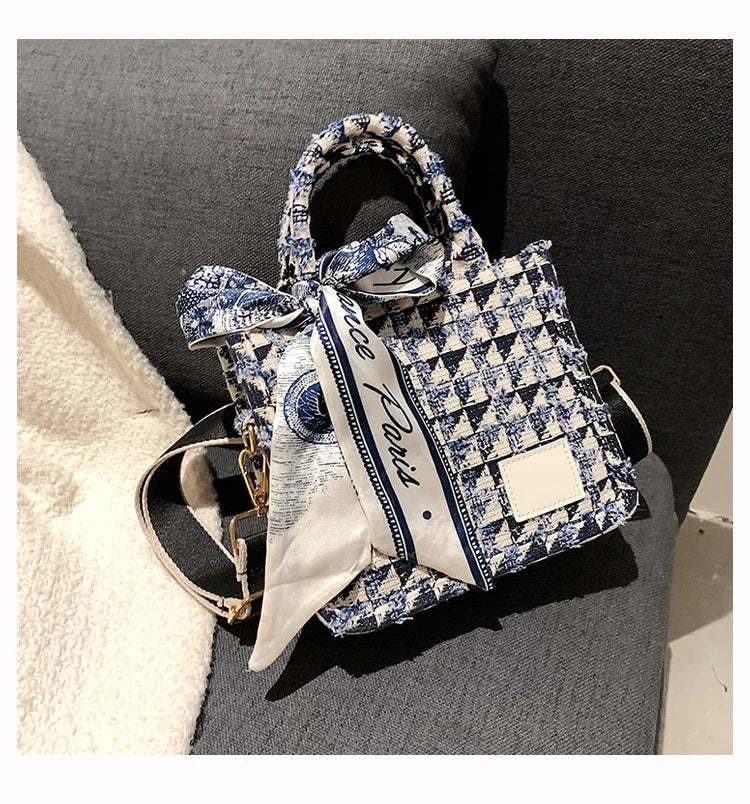 Luxe Women's Canvas Tote - RikisEvoque